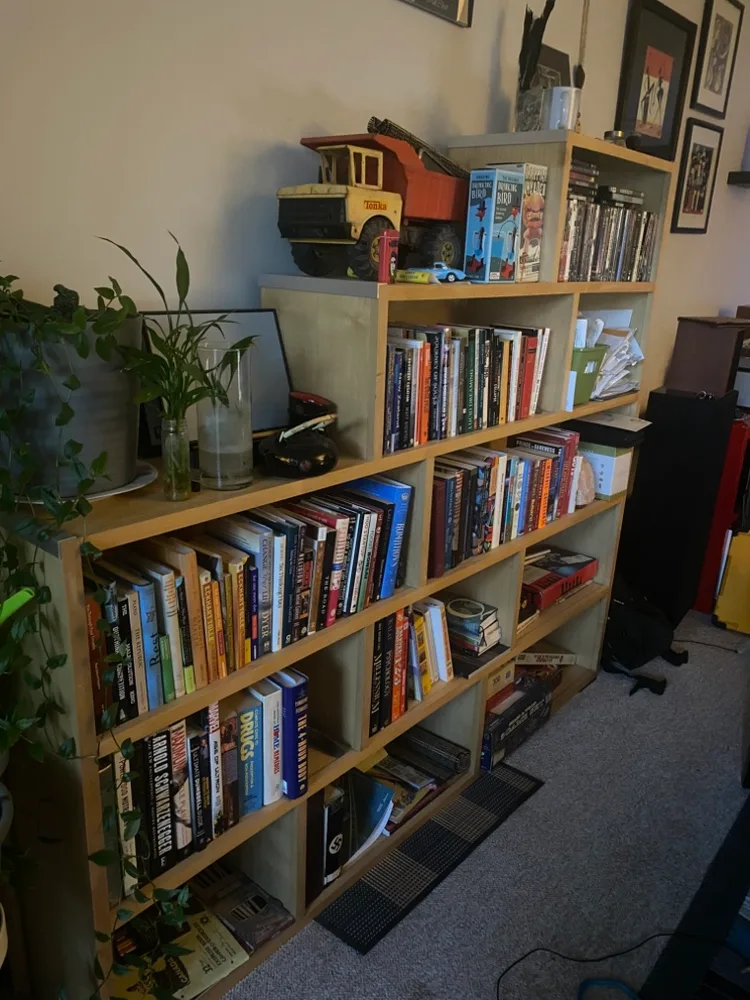 Wooden Bookshelf image indicator(2)