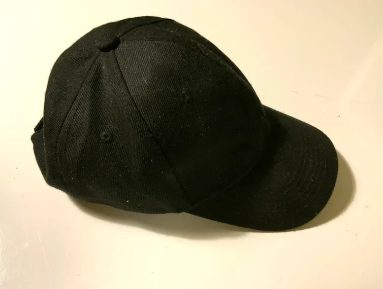 Black Baseball Cap 🧡 thumbnail