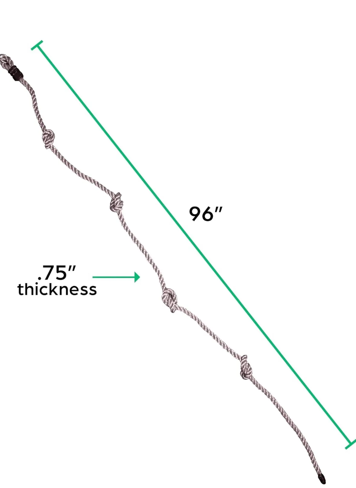 Jungle Gym Kingdom 25 Rock Climbing Holds with Rope image indicator(6)