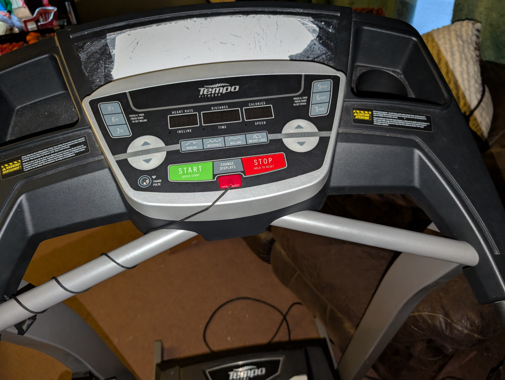 Tempo Fitness 610T Treadmill - photo 4