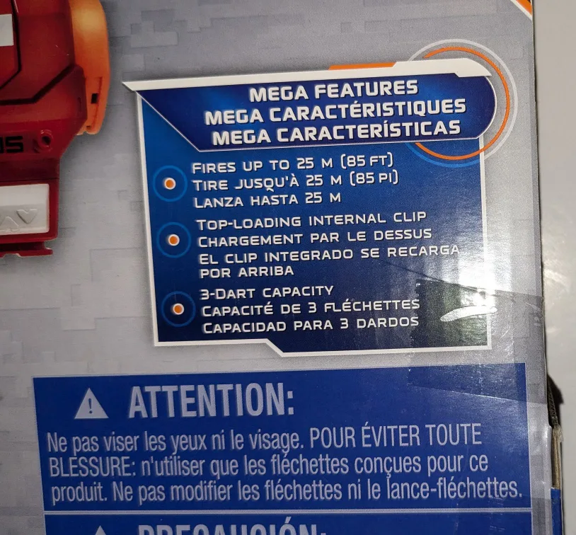 Nerf N-Strike Elite Mega Magnus Blaster - NIB - NRFB 🥕 image indicator(6)