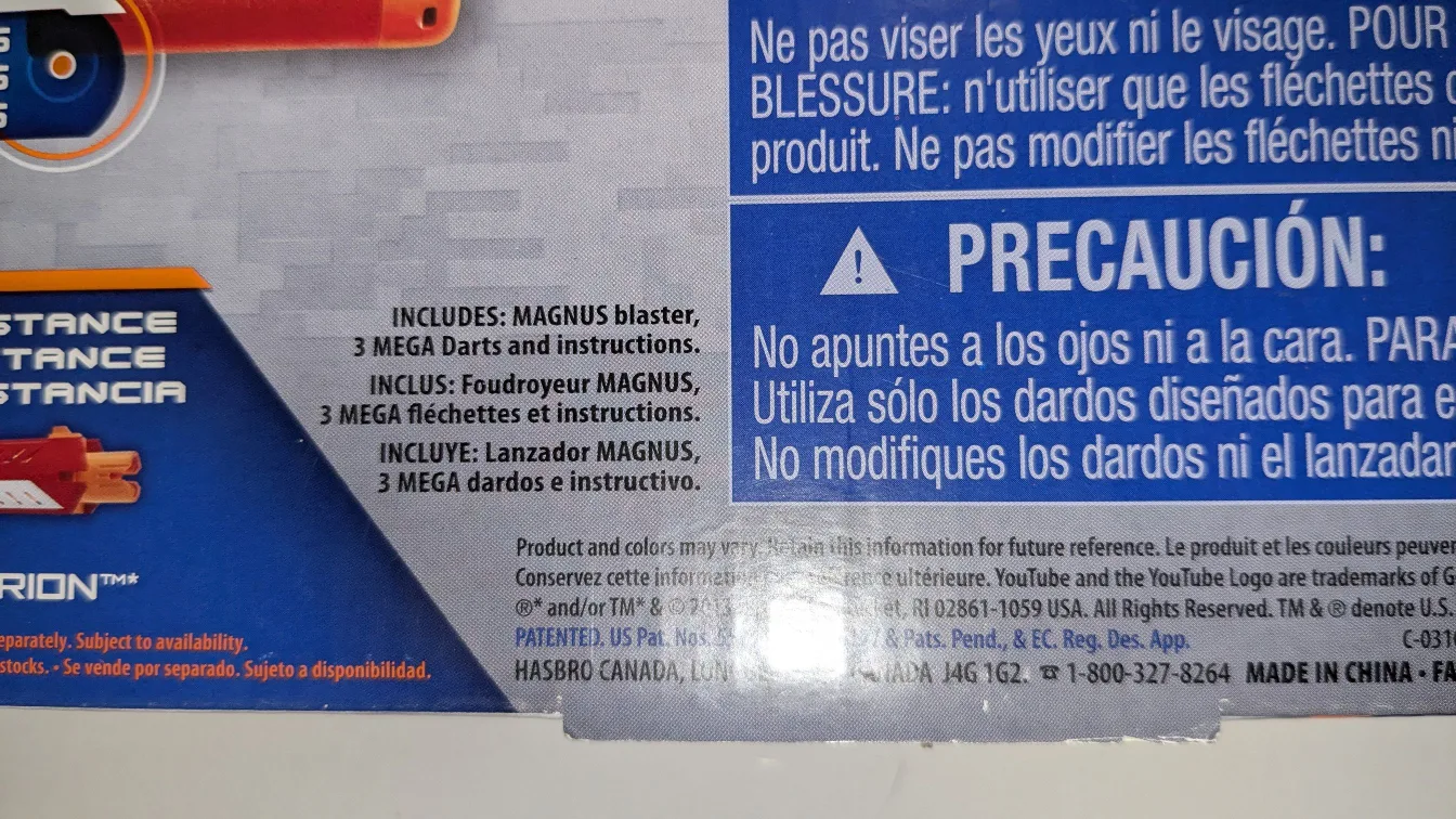 Nerf N-Strike Elite Mega Magnus Blaster - NIB - NRFB 🥕 image indicator(10)