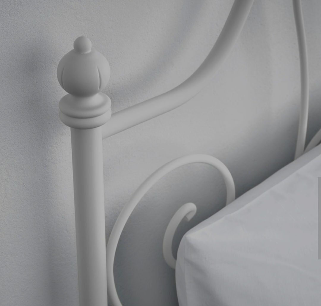 LEIRVIK bed frame, white/Luröy, 150x200 cm White, Full 🧡 - photo 4