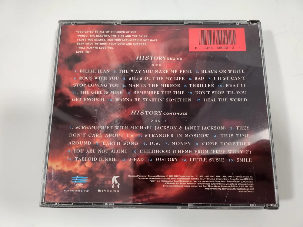 Michael Jackson - HIStory: Past, Present and Future - Book I image indicator(2)