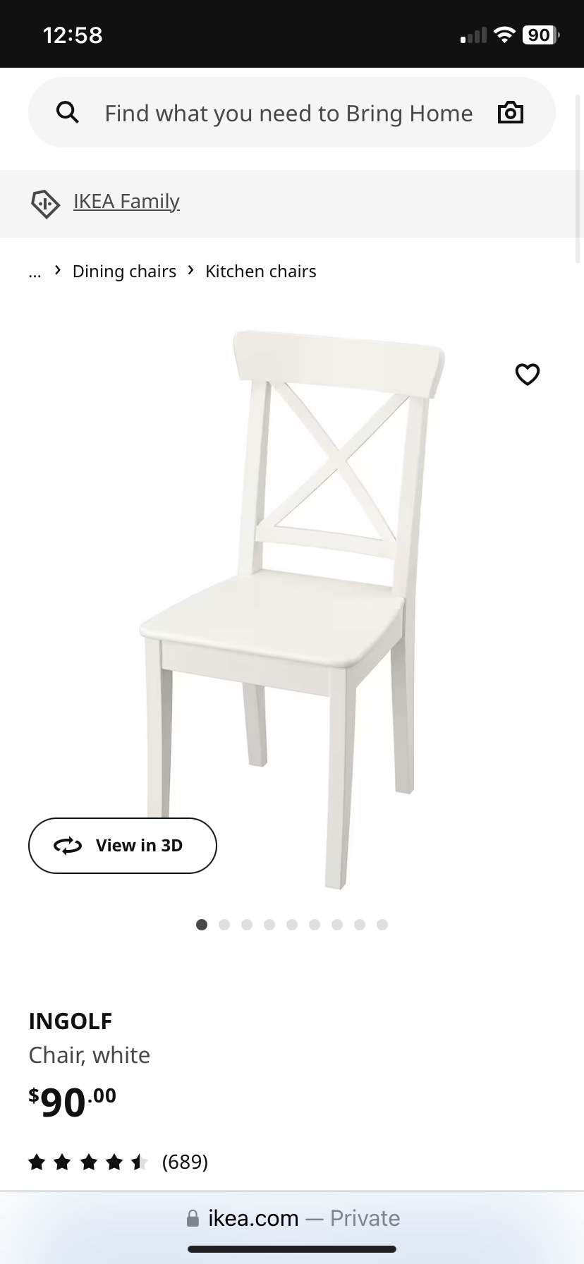 Can deliver—Ikea Ekedalen extendable table with 4 or 6 chairs. - photo 4