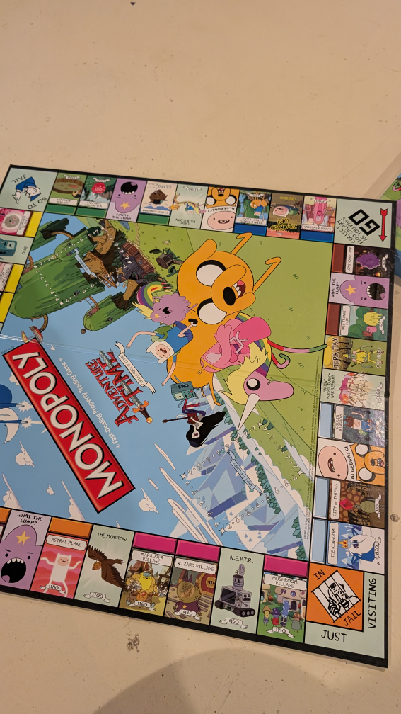 Adventure Time Monopoly Game and Collectibles - photo 5