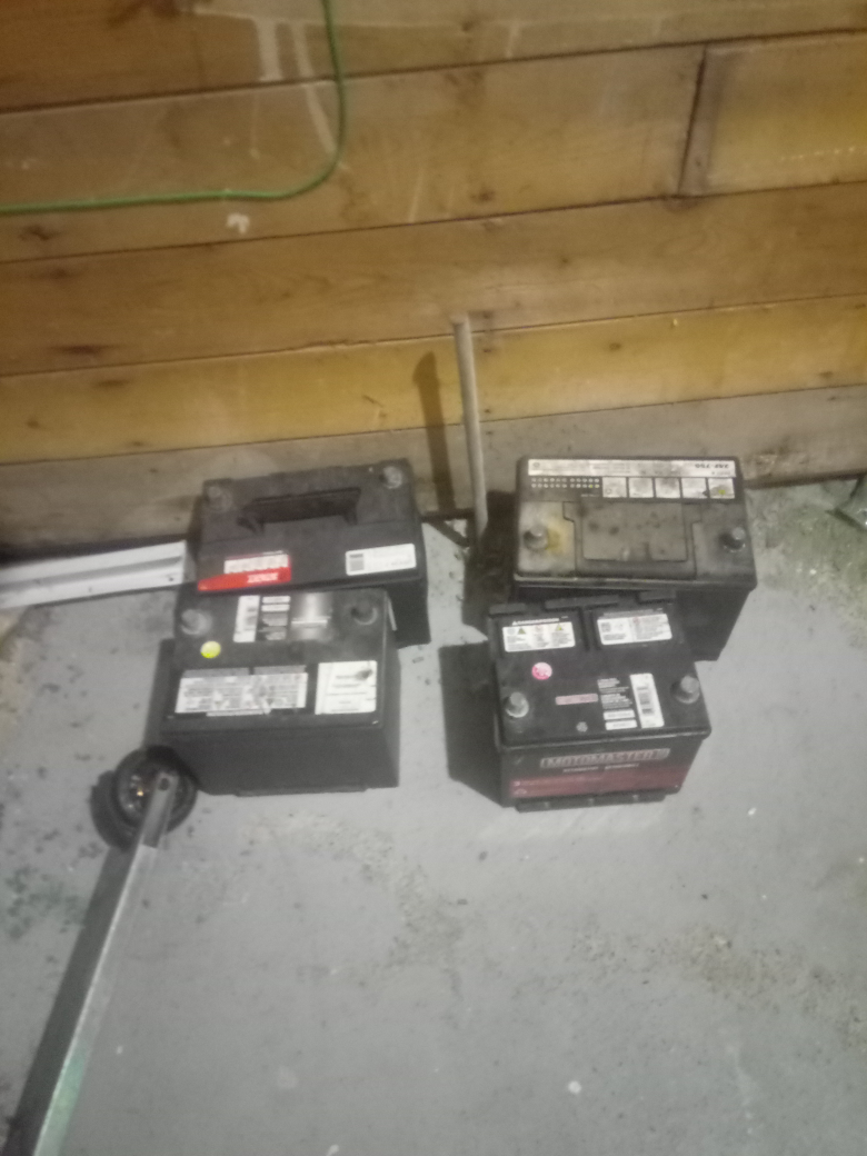 4 Car Batteries