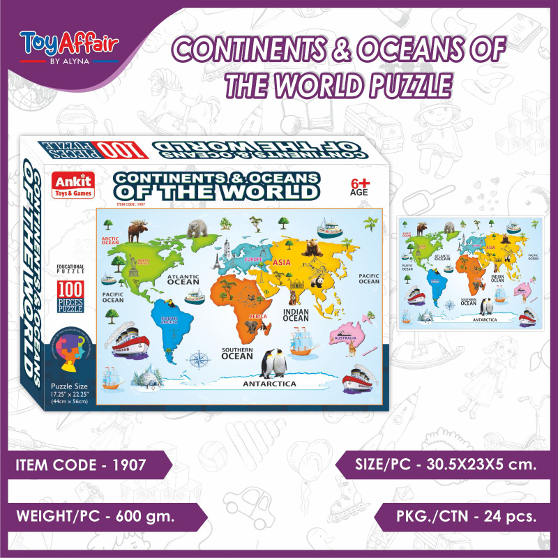 Ankit 100 Piece Educational Puzzle - Global Warming - photo 5