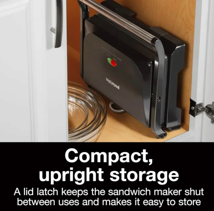 🧡 Proctor Silex 2-in-1 Panini Press and Grill image indicator(4)