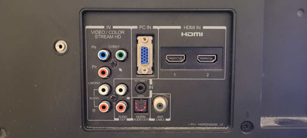 Toshiba 24 inch LCD TV