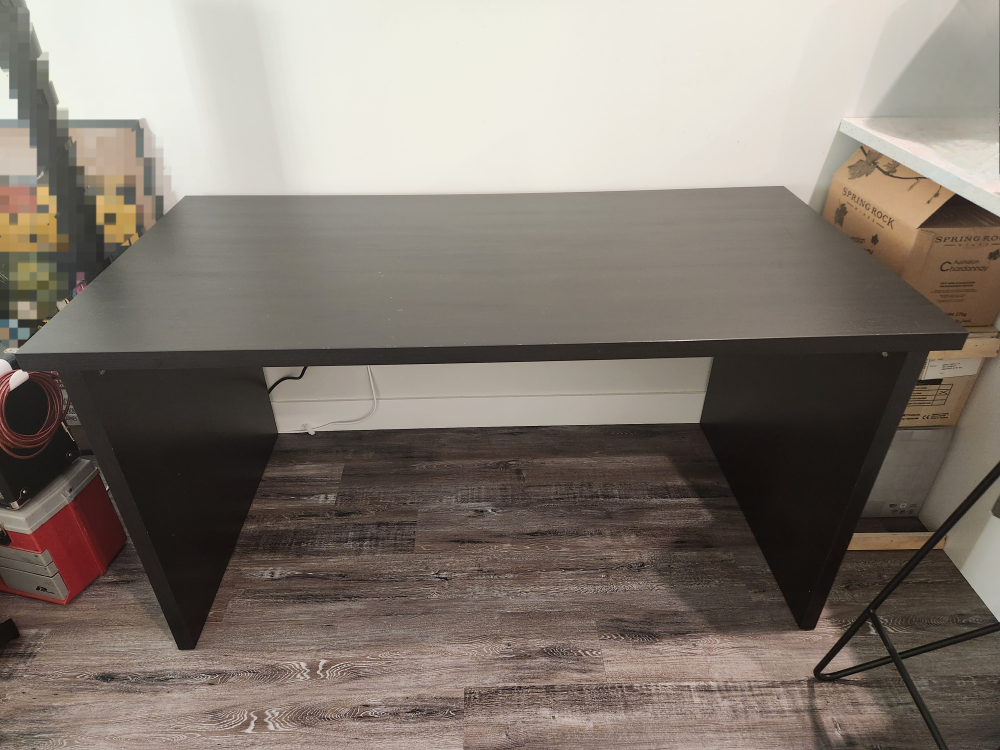 Black Ikea Desk