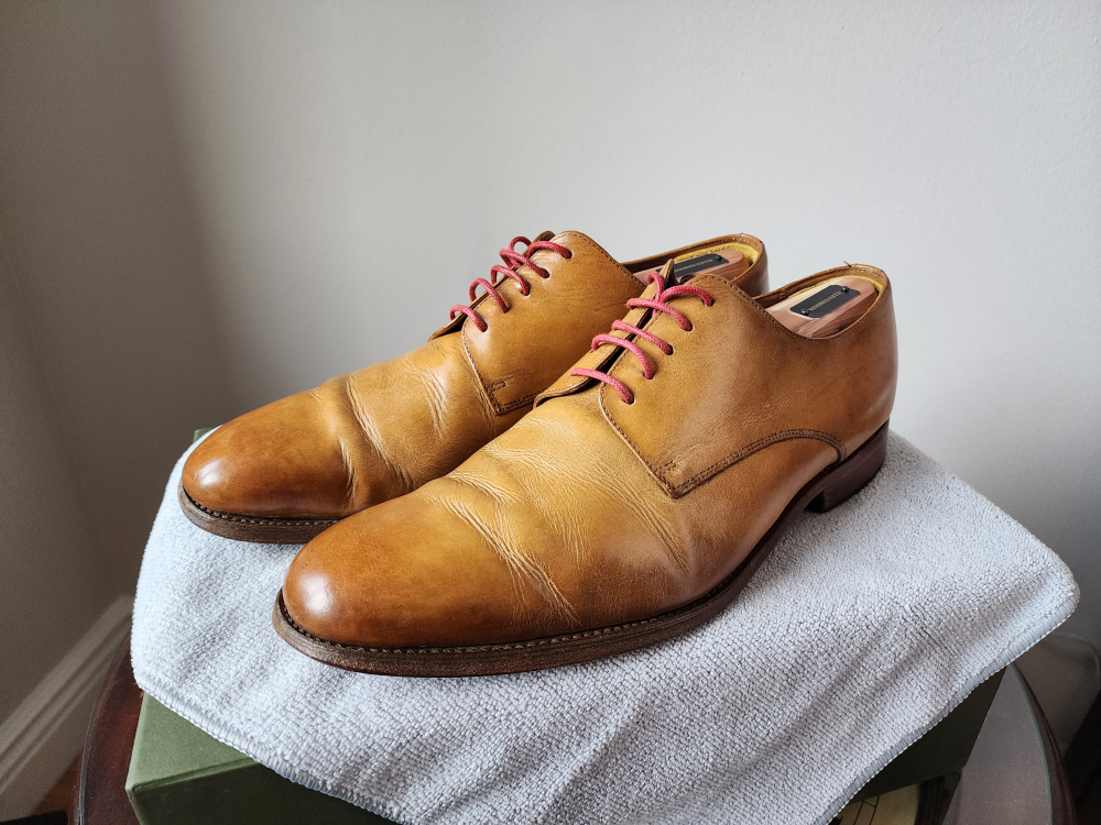 Grenson Leather Oxford Shoes