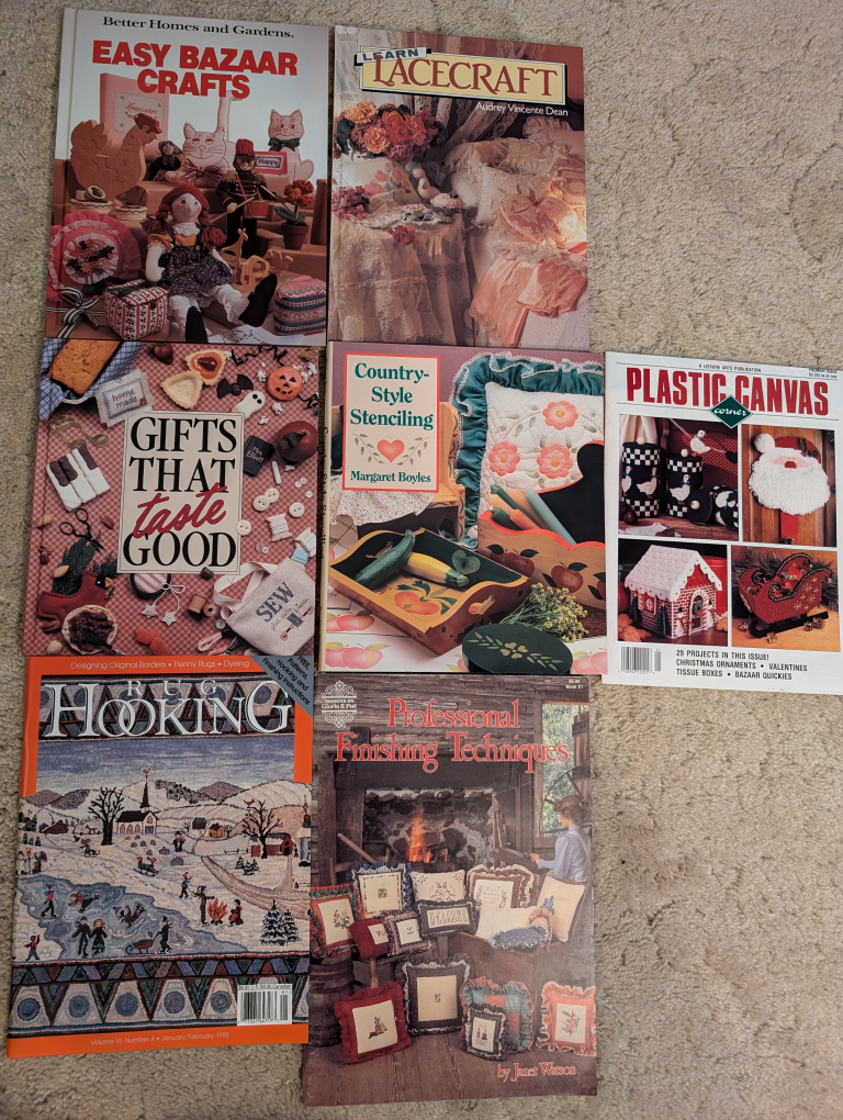 Set 10  -  7 - Mixed Craft Books