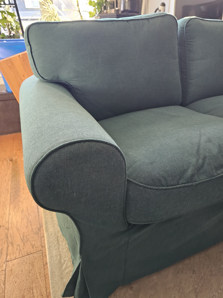 IKEA Love Seat - Teal - photo 2