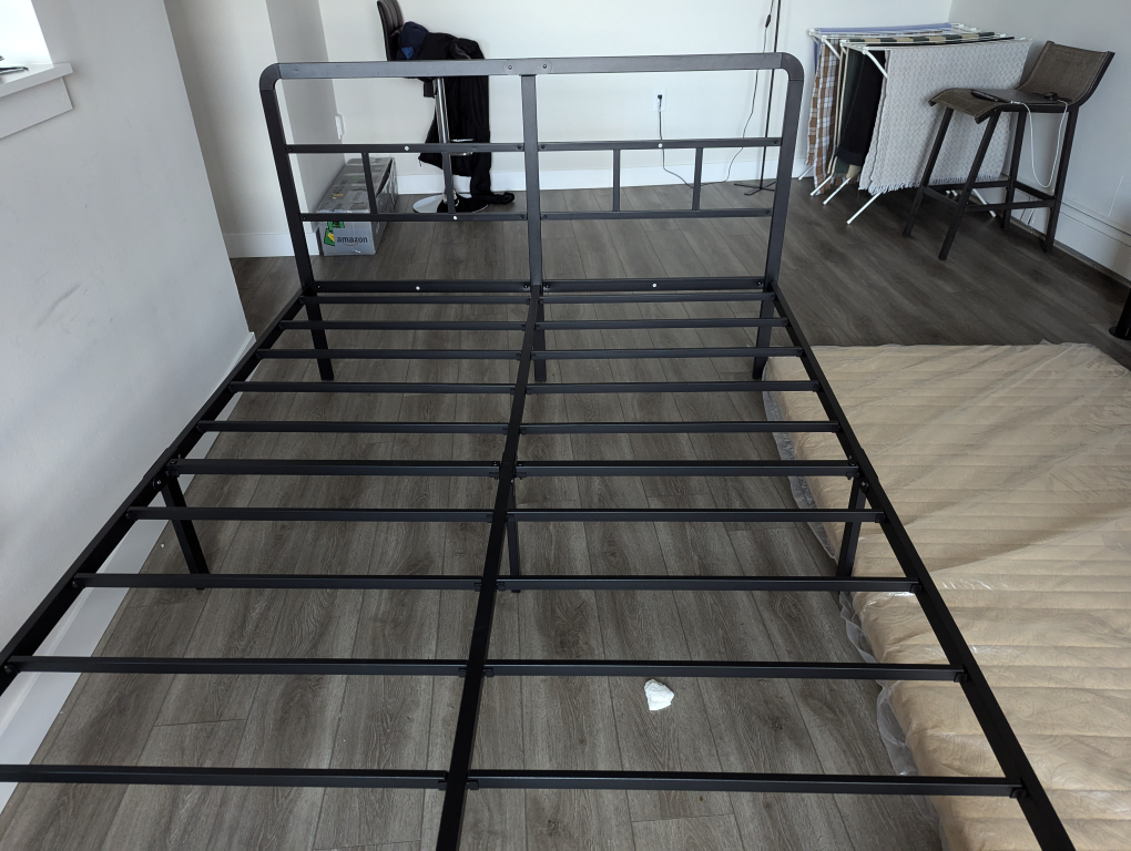 Queen Size Metal Bed Frame