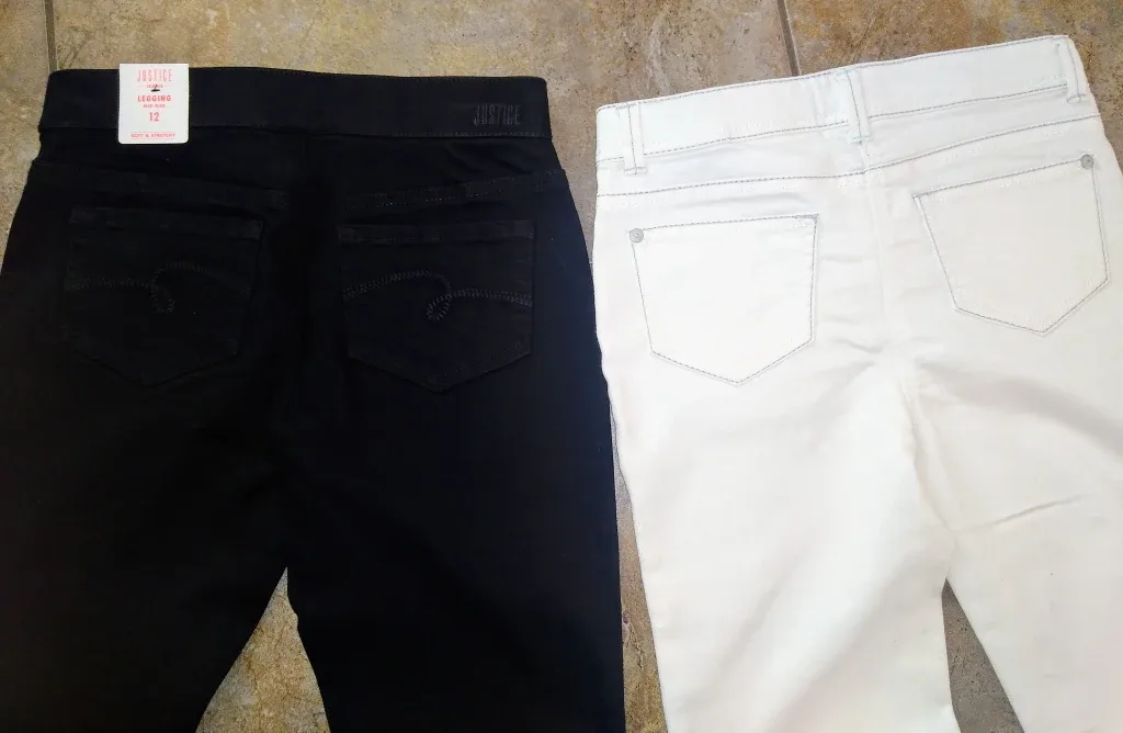 *BRAND NEW* Two Pairs of Girl's Jeans image indicator(2)