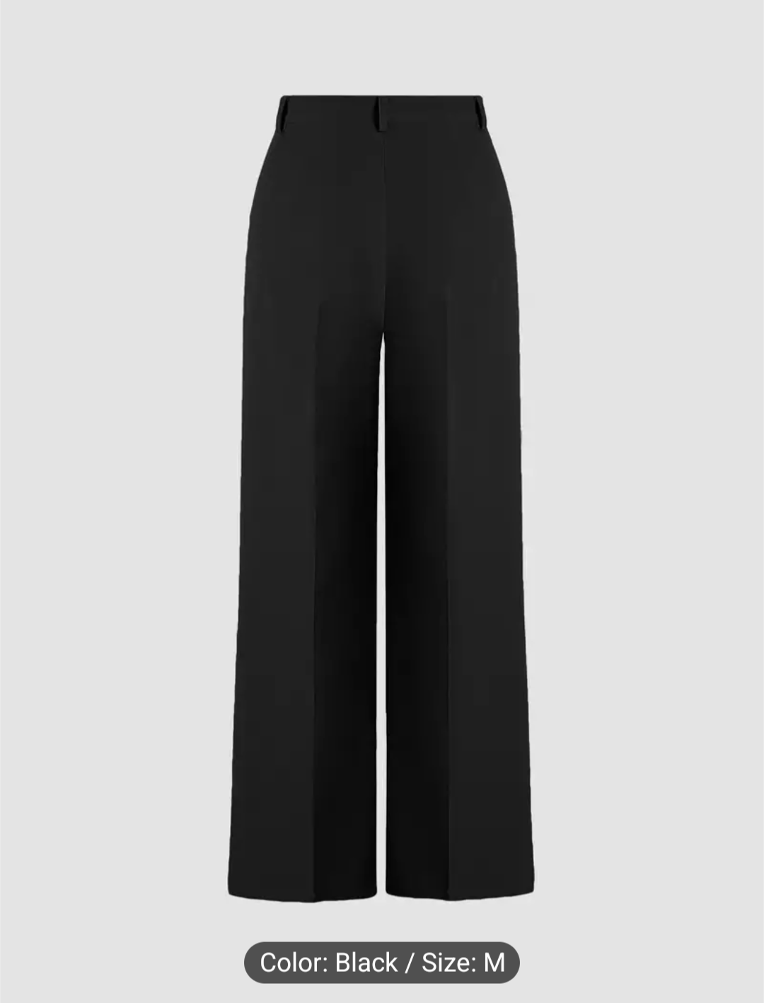 Black Wide Leg Pants