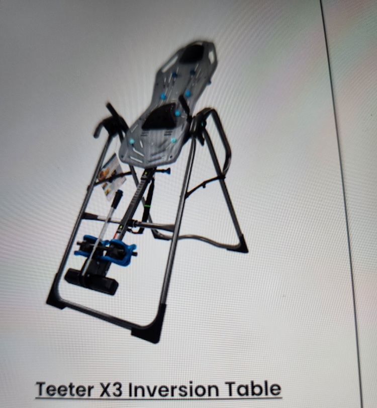 Teeter X3 Inversion Table