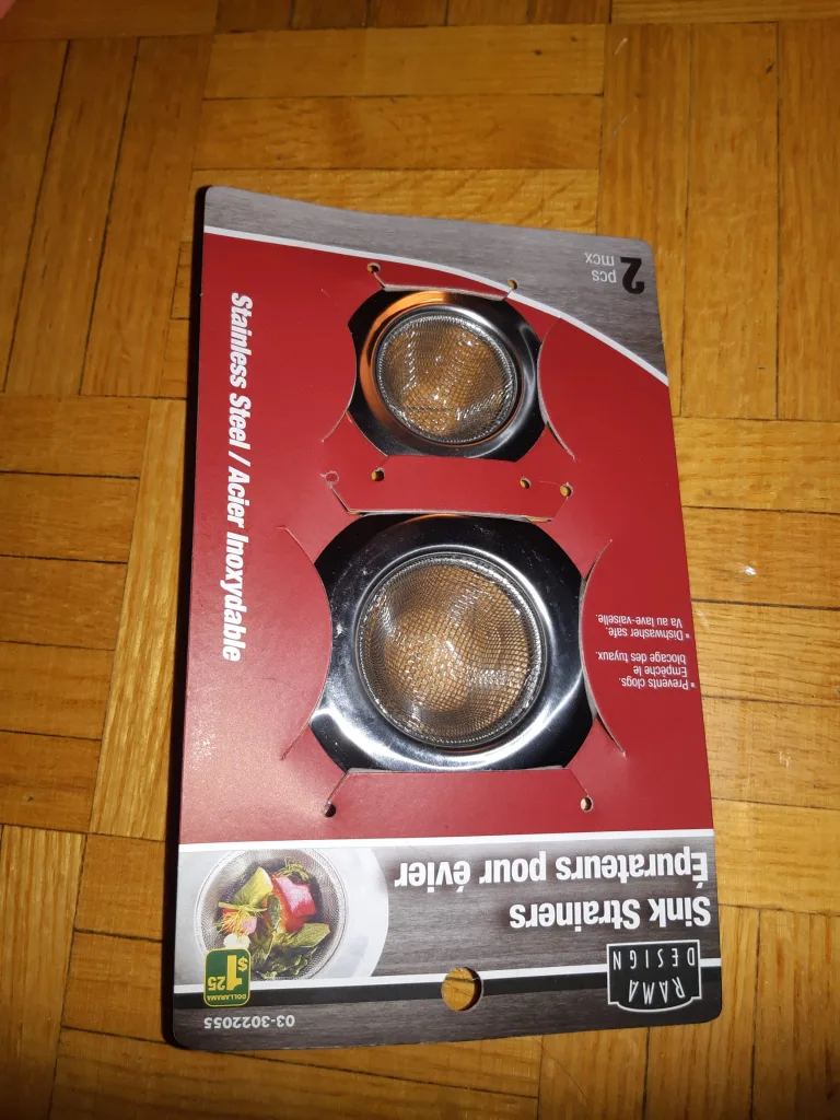🧡 2 Pack Stainless Steel Sink Strainers thumbnail