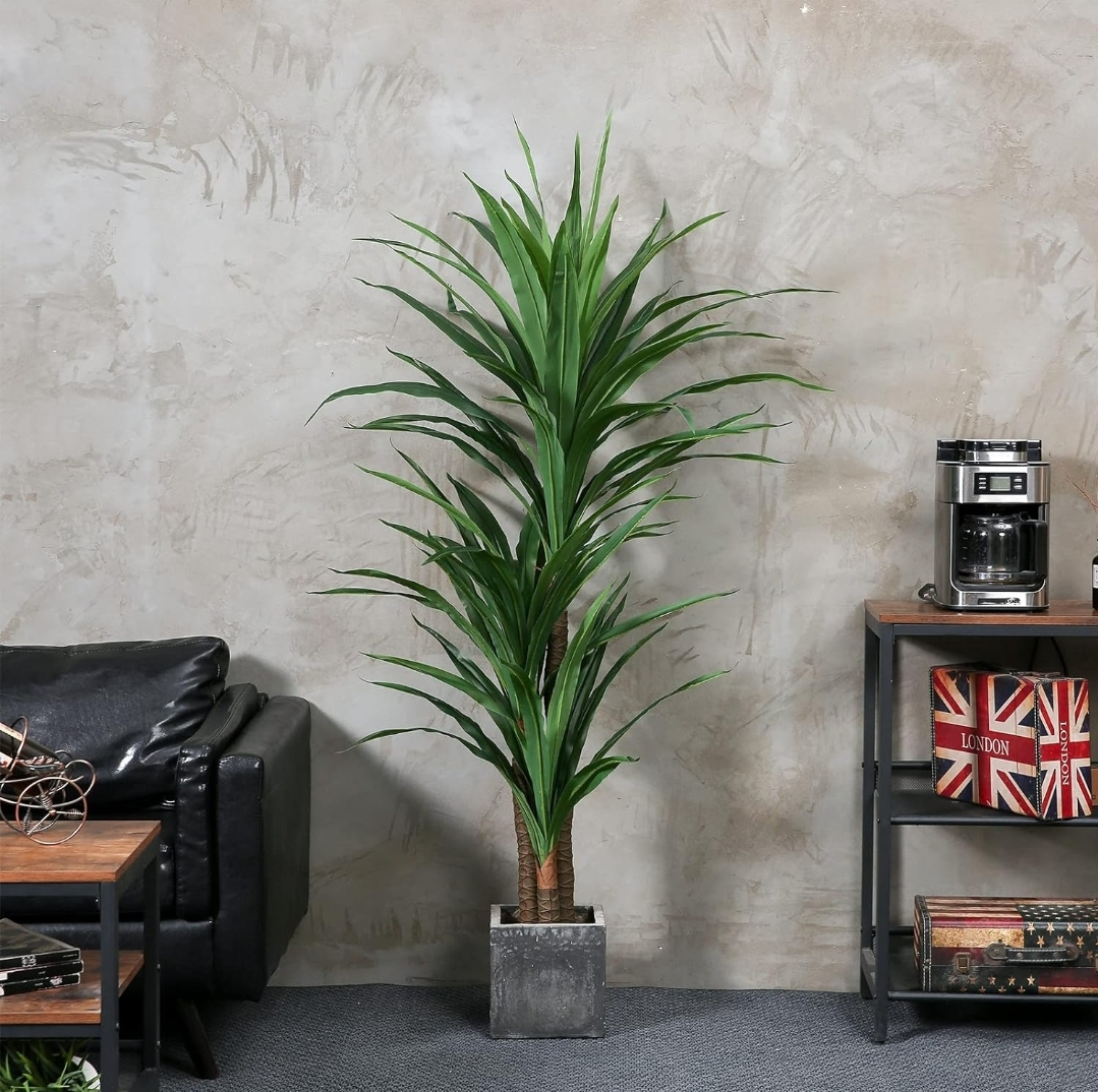 5ft Artificial Dracaena Plant - photo 4
