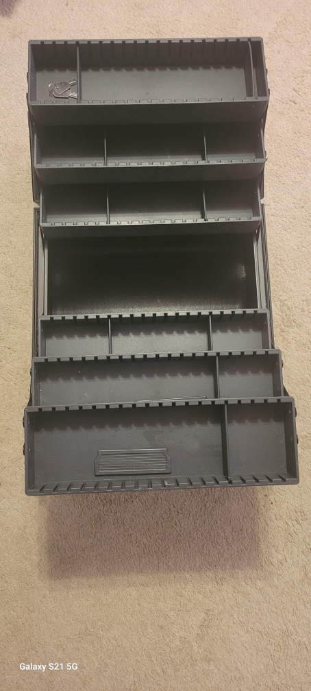 Black Makeup Case with Multiple Drawers - photo 2