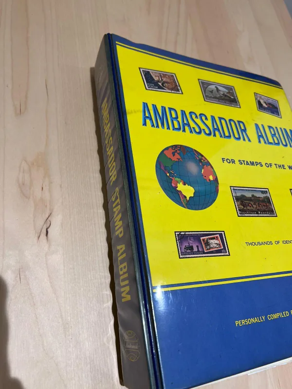 Vintage 1968 Ambassador Album (Stamps) image indicator(4)