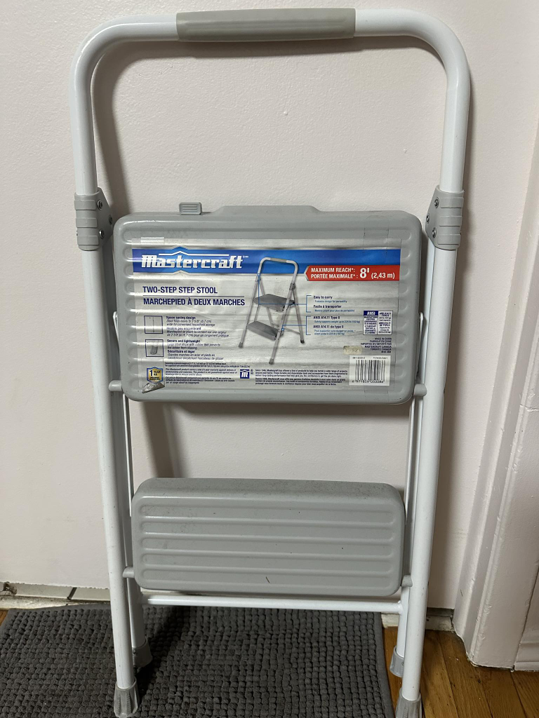 Mastercraft Two-Step Step Stool