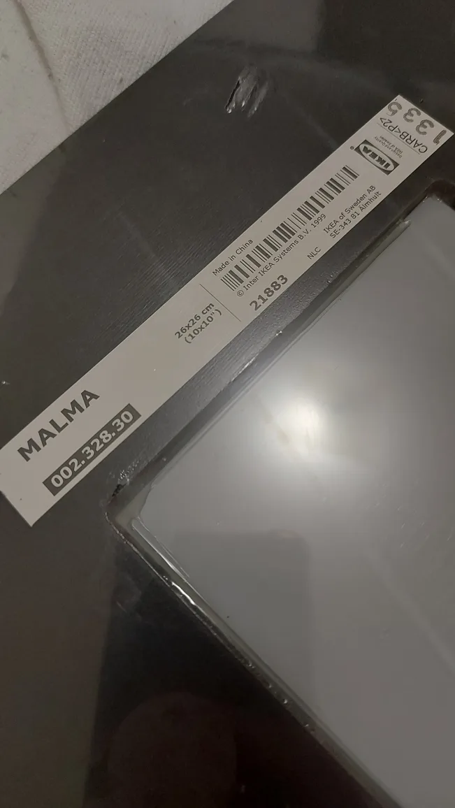 Brand new! IKEA MALMA Mirror, Black 🧡 image indicator(3)