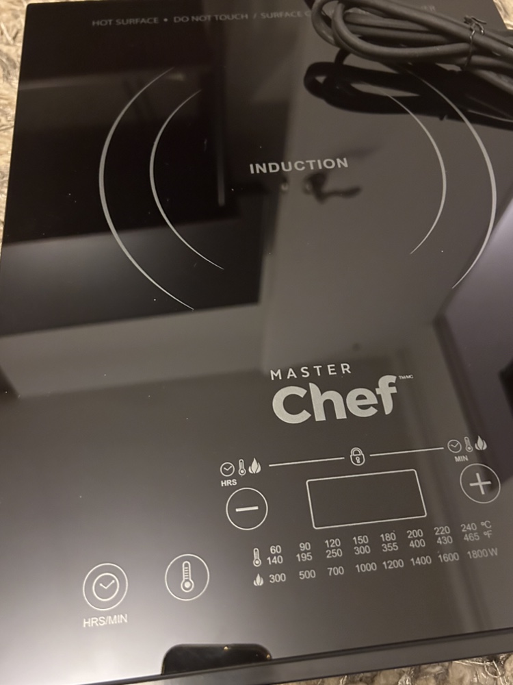 Master Chef Single-Burner Induction Cooktop - photo 3