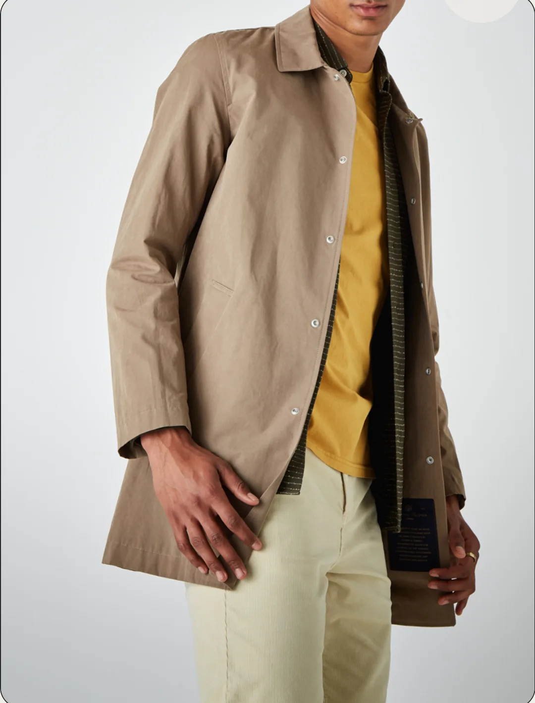 Wax London Navarino Waxed Mac 2.0 image indicator(2)