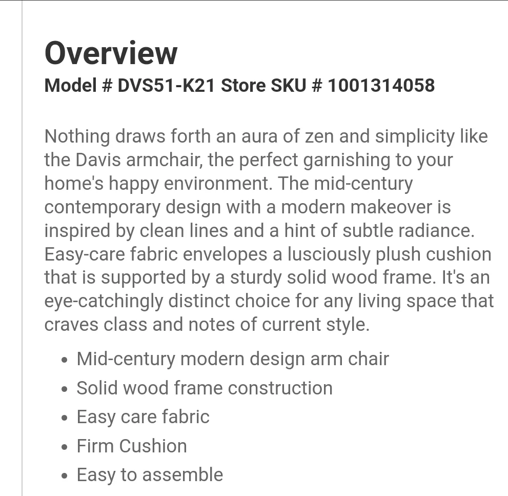 BNIB Davis Armchair image indicator(2)