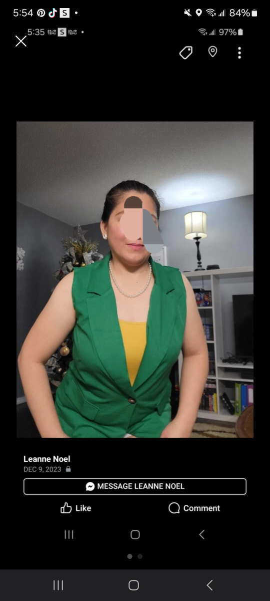 SHEIN LUNE Single Button Vest Blazer & Shorts - photo 2