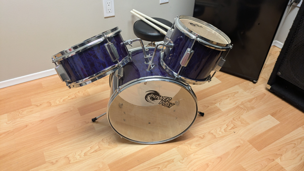 Power Play Drum Set