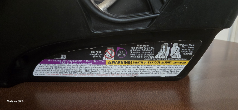 Evenflo  Booster Car Seat - photo 4