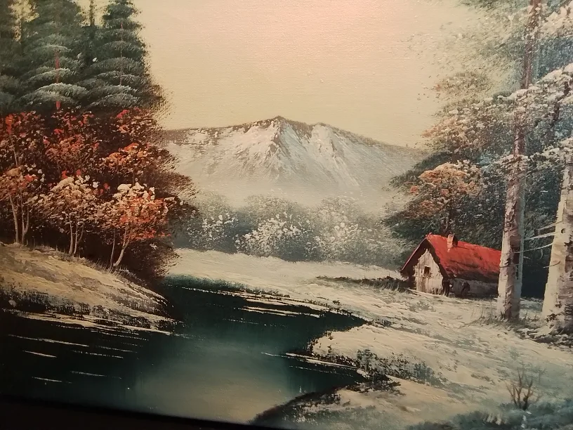 Thomas Kinkade Painting - Winter Wonderland image indicator(3)