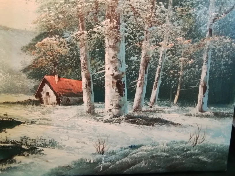 Thomas Kinkade Painting - Winter Wonderland image indicator(8)