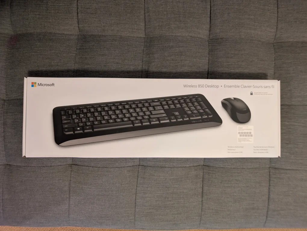 Microsoft Wireless Keyboard and Mouse thumbnail