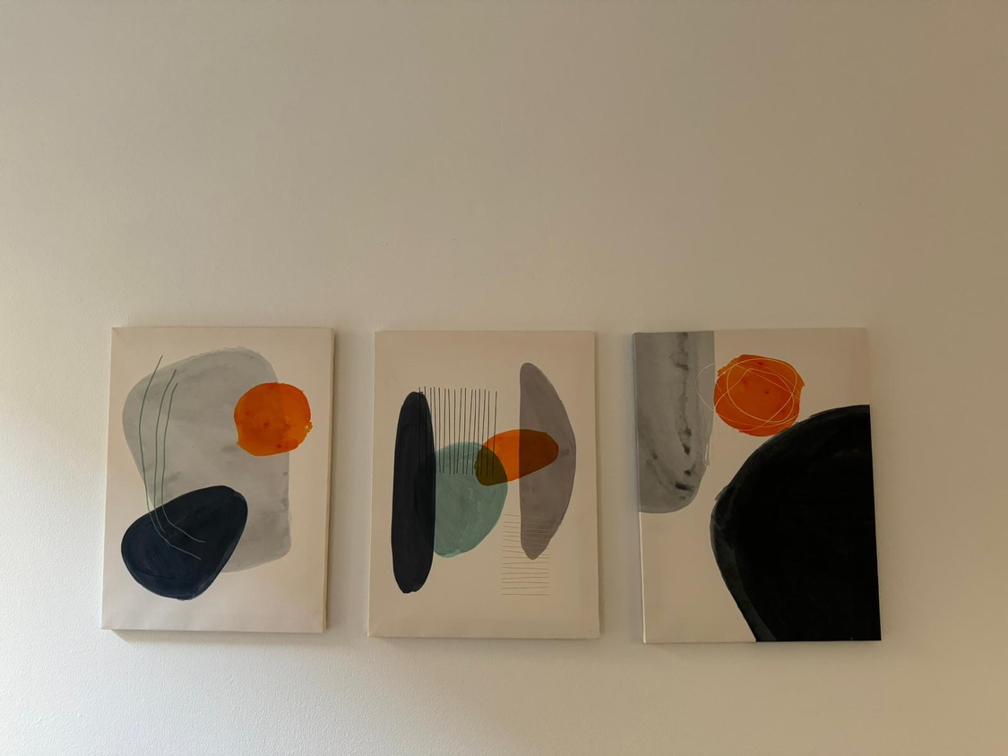 Abstract Wall Art Set of 3