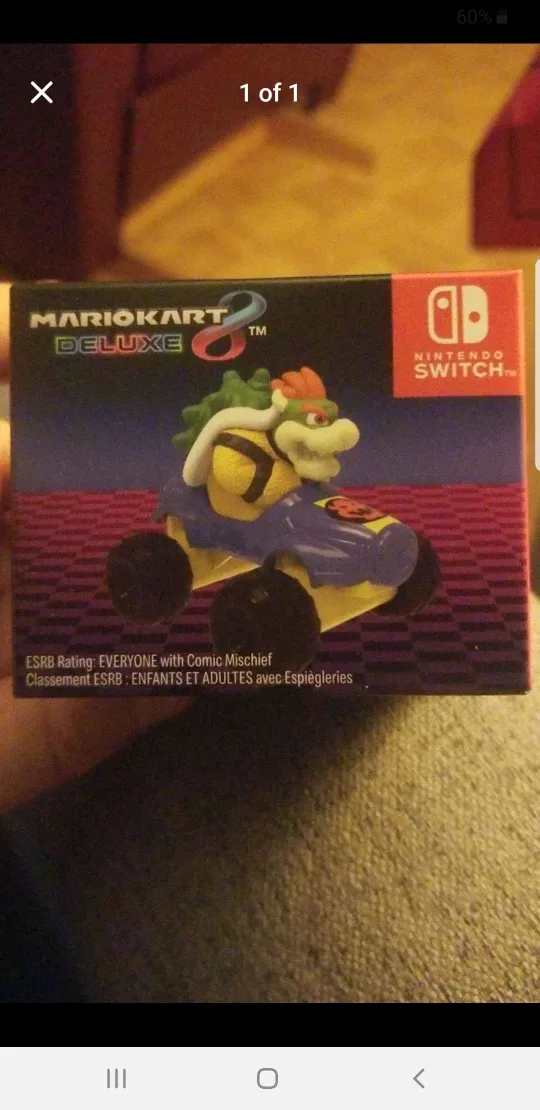 Mario Kart 8 Deluxe Bowser Figure thumbnail
