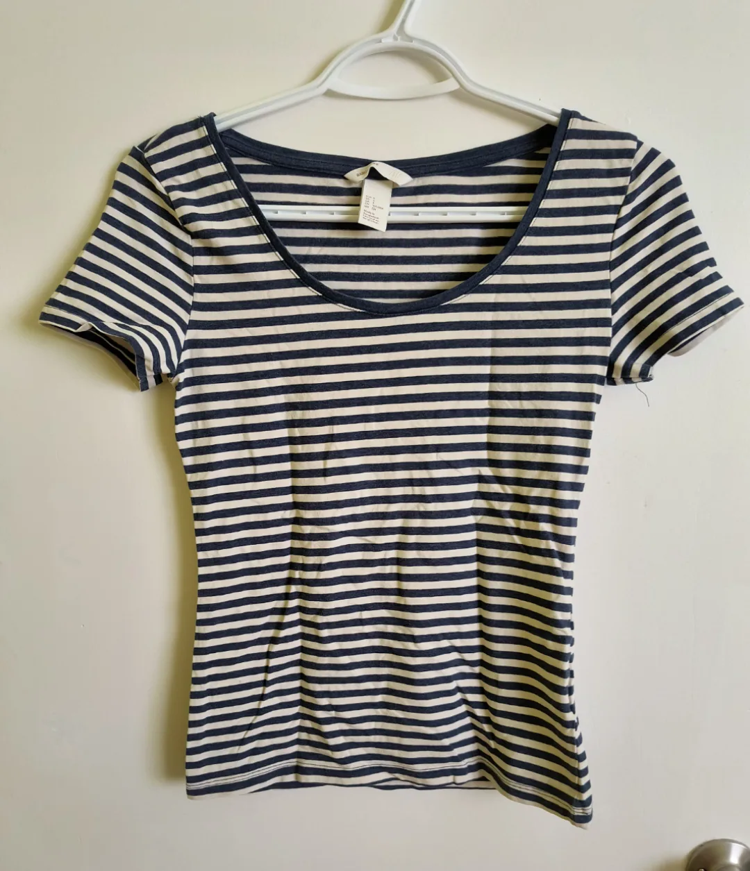 H&M Striped T-Shirt 🧡 thumbnail