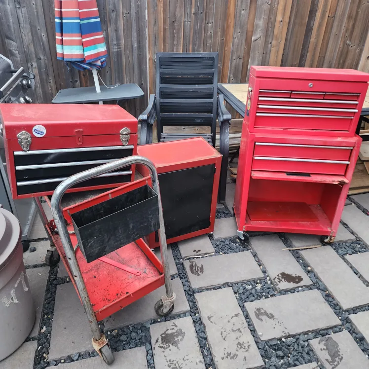 Rolling Tool Cabinet Set thumbnail