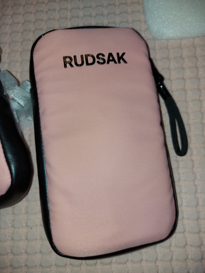 Pink and Black  RUDSAK Phone Case with change bag - photo 2