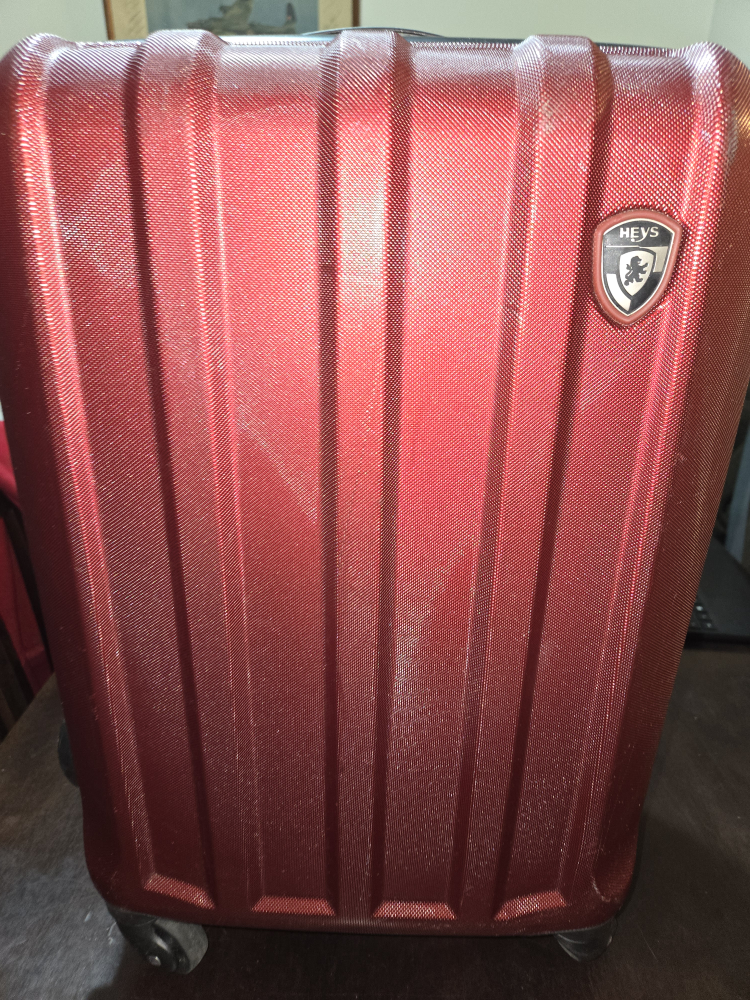 Heys red Carry-on Suitcase
