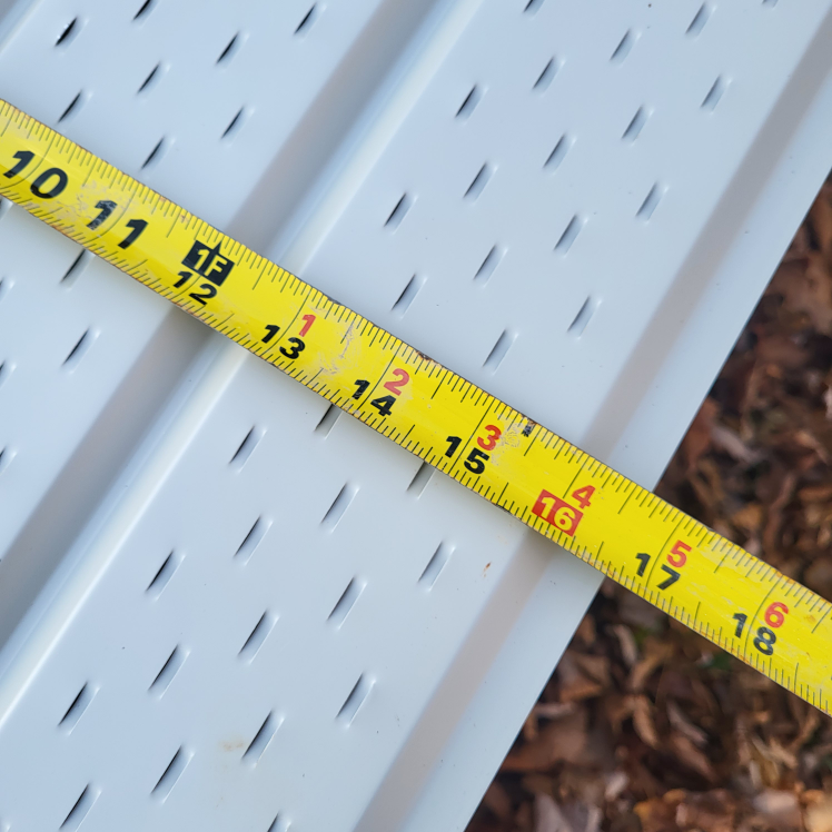 Aluminum 4 Panel Vented Beige Soffit 12 ft - photo 4
