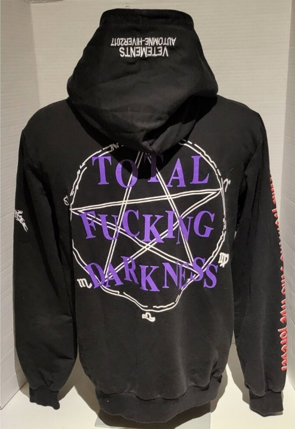 Vetements Total Fucking Darkness Hoodie - photo 3