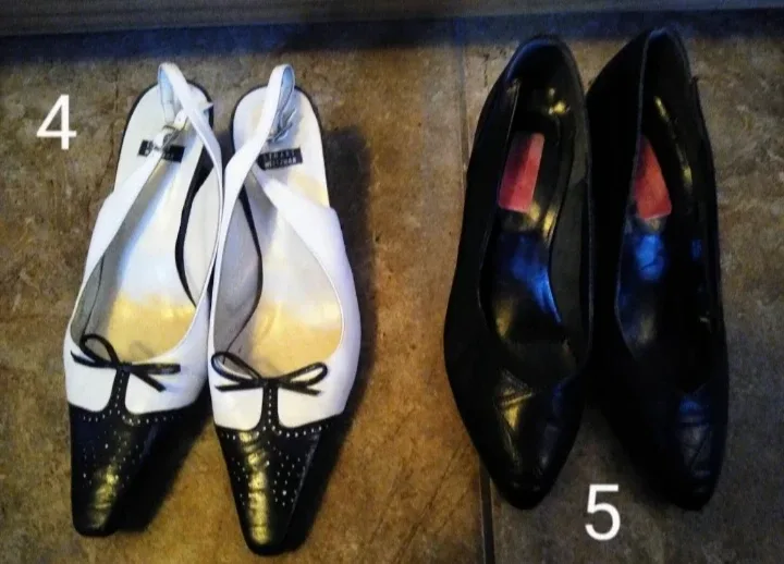 5 Pairs of Women's Shoes - Assorted Styles and Sizes image indicator(2)