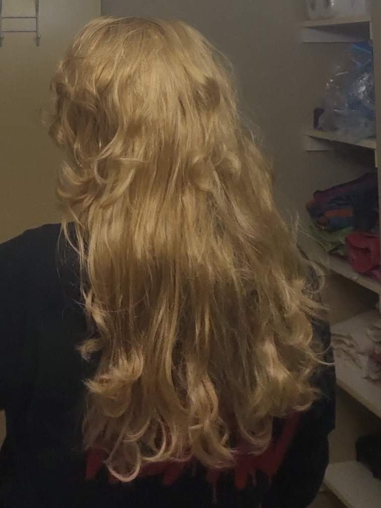 Real hair Hairdesigners Blonde floral headband wig - photo 3