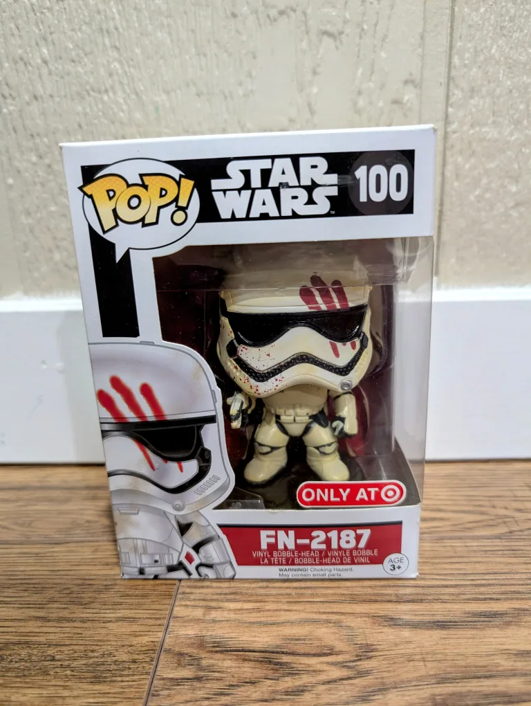 Star Wars FN-2187 Funko pop rare. thumbnail
