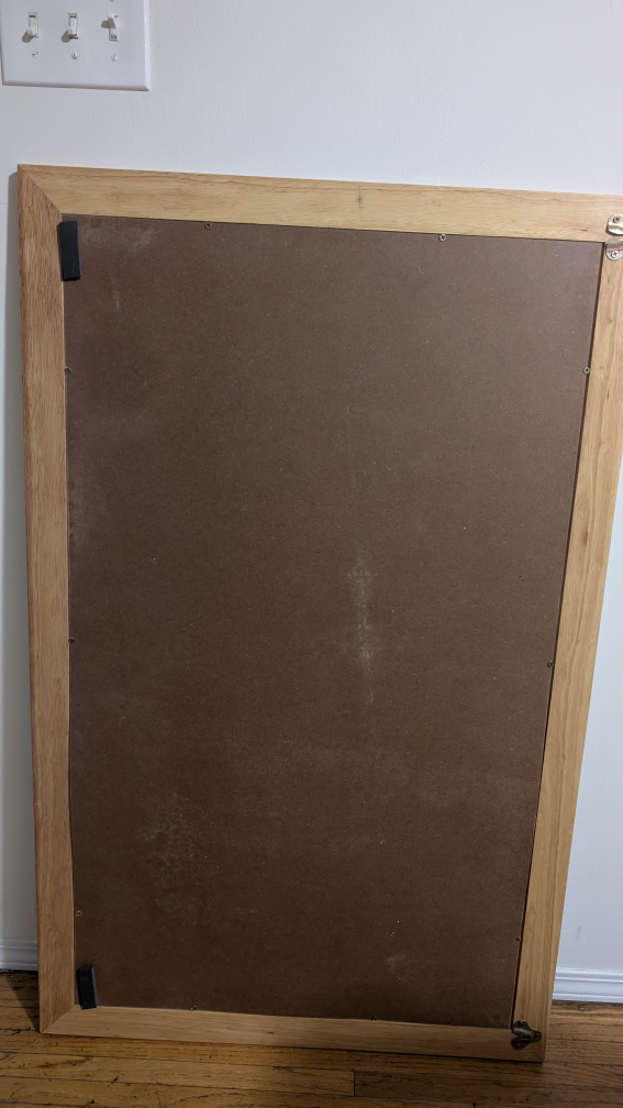 Mirror with wood frame - photo 2