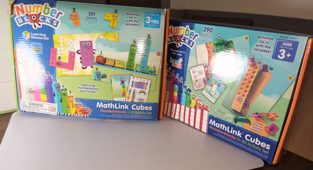Numberblocks MathLink Cubes 1-20 Activity Set